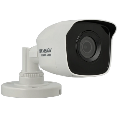 FENIVA | Hikvision - Telecamera bullet 4 in 1 (CVI/TVI/AHD/analogico) da 2 Mpx con ottica fissa - Serie: HiWatch, Materiale: Plastica