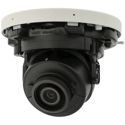 FENIVA | Hikvision - Telecamera minidome IP da 8 Mpx con ottica fissa - Angolo di visione: 105.1º, Materiale: Lega di alluminio