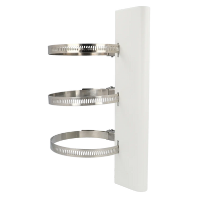 FENIVA | Hikvision - Supporto per palo/lampione - Materiale: Acciaio inossidabile, Uso: Interno/esterno, Installazione: Palo/lampione