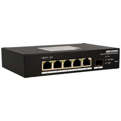 FENIVA | Hikvision - Switch cloud da 6 porte con 4 porte PoE