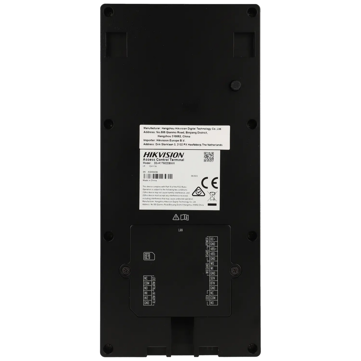 FENIVA | Hikvision - Controllo accessi interno/esterno con tastiera/scheda MIFARE 13,56MHz