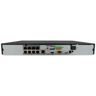 FENIVA | Hikvision - Videoregistratore IP a 8 canali, risoluzione massima 12 Mpx, 8 porte PoE - Serie: Acusense, Installazione: Escritorio / Rack (1)