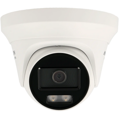 FENIVA | Hikvision - Telecamera minidome 4 in 1 (CVI/TVI/AHD/analogico) da 2 Mpx con ottica fissa - Serie: ColorVu, Materiale: Metallo
