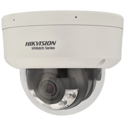 FENIVA | Hikvision - Telecamera minidome IP da 2 Mpx con ottica fissa - Angolo di visione: 106º, Serie: ColorVu 3.0, Colore: Bianco