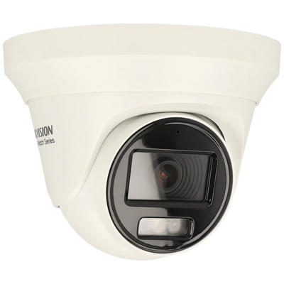 FENIVA | Hikvision - Telecamera minidome 4 in 1 (CVI/TVI/AHD/analogico) da 5 Mpx con ottica fissa - Materiale: Metallo, Angolo di visione: 104.9°, Serie: HiWatch