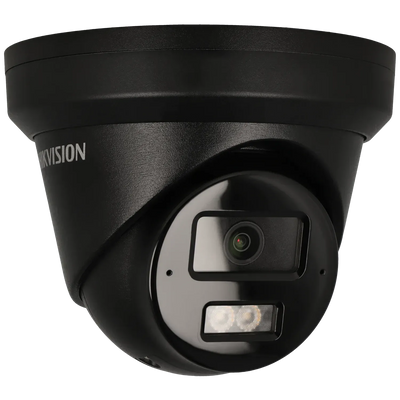 FENIVA | Hikvision - Telecamera minidome IP da 8 Mpx con ottica fissa - Angolo di visione: 108º, Materiale: Metallo, Colore: Nero