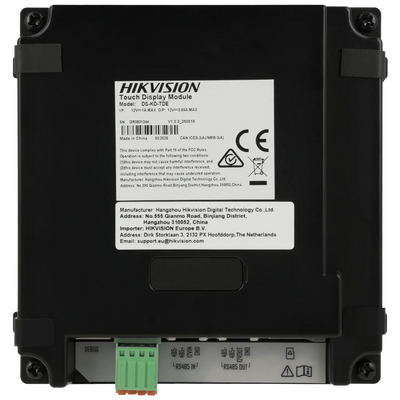 FENIVA | Hikvision - Modulo touch per videocitofono IP con lettore di schede