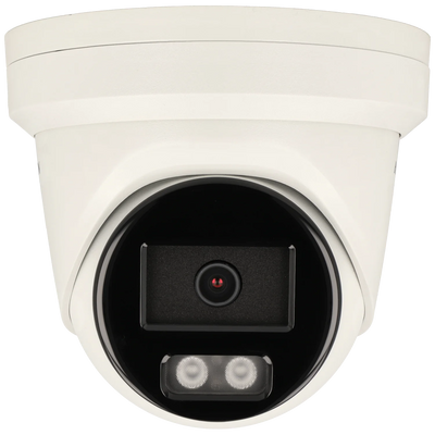 FENIVA | Hikvision - Telecamera minidome IP da 4 Mpx con ottica fissa - Angolo di visione: 100.2º, Materiale: Metallo, Colore: Bianco