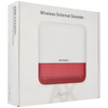 FENIVA | Hikvision - Sirena da esterno wireless - Colore: Rosso