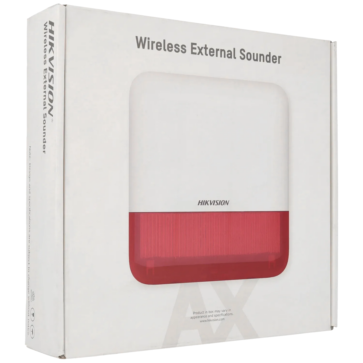 FENIVA | Hikvision - Sirena da esterno wireless - Colore: Rosso