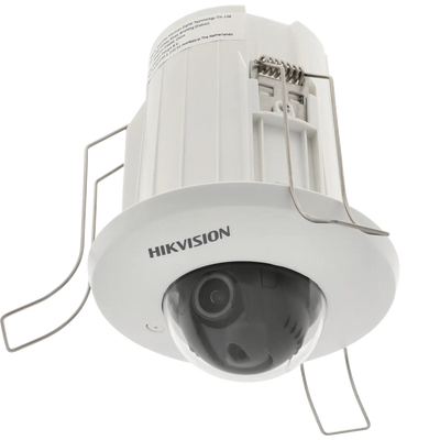 FENIVA | Hikvision - Telecamera minidome IP da 4 Mpx con ottica fissa - Angolo di visione: 103º, Materiale: Plastica