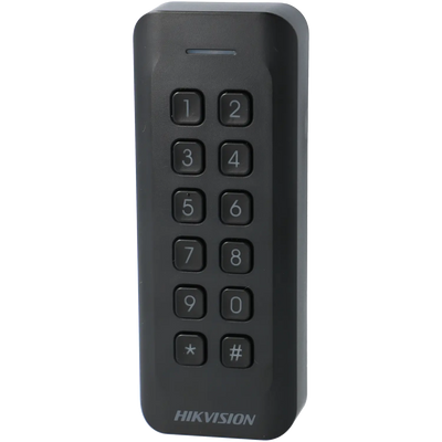FENIVA | Hikvision - Lettore interno/esterno con tastiera/scheda MIFARE 13,56MHz