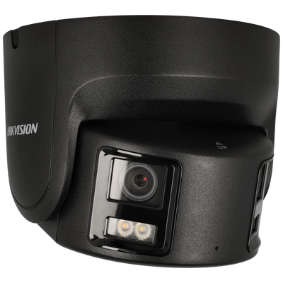 FENIVA | Hikvision - Telecamera panoramica IP da 8 Mpx con ottica fissa - Colore: Nero, Ottica: 4 mm