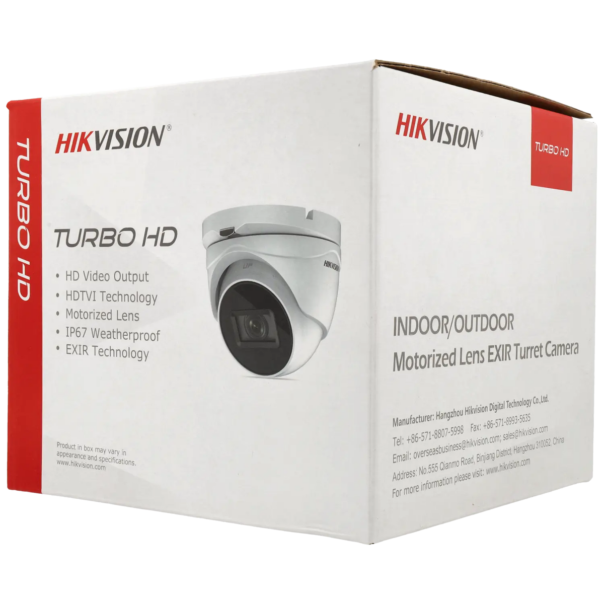 FENIVA | Hikvision - Telecamera minidome 4 in 1 (CVI/TVI/AHD/analogico) da 5 Mpx con ottica varifocale motorizzata (zoom) - Serie: PRO