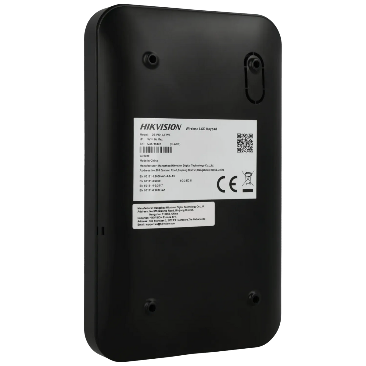FENIVA | Hikvision - Tastiera wireless - Serie: AXPRO, Colore: Nero