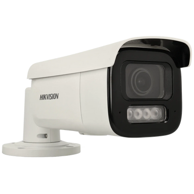 FENIVA | Hikvision - Telecamera bullet IP da 4 Mpx con ottica varifocale motorizzata (zoom) - Angolo di visione: 102.4° ~ 31.2°, Ottica: 2,8-12 mm