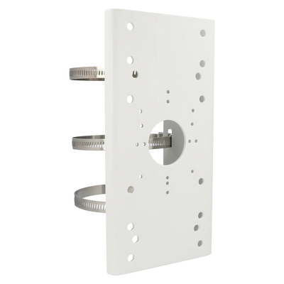 FENIVA | Hikvision - Supporto per palo/lampione - Materiale: Acciaio inossidabile, Uso: Interno/esterno, Installazione: Palo/lampione