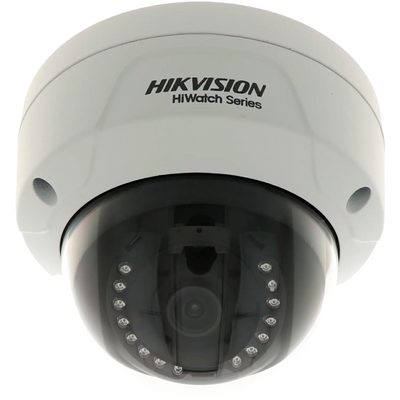 FENIVA | Hikvision - Telecamera minidome IP da 2 Mpx con ottica fissa - Angolo di visione: 114.8º, Serie: HiWatch