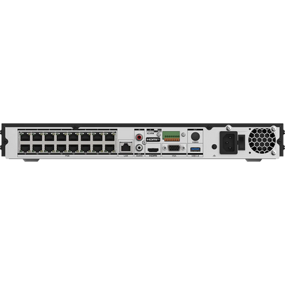 FENIVA | Hikvision - Videoregistratore IP a 16 canali, risoluzione massima 32 Mpx, 16 porte PoE