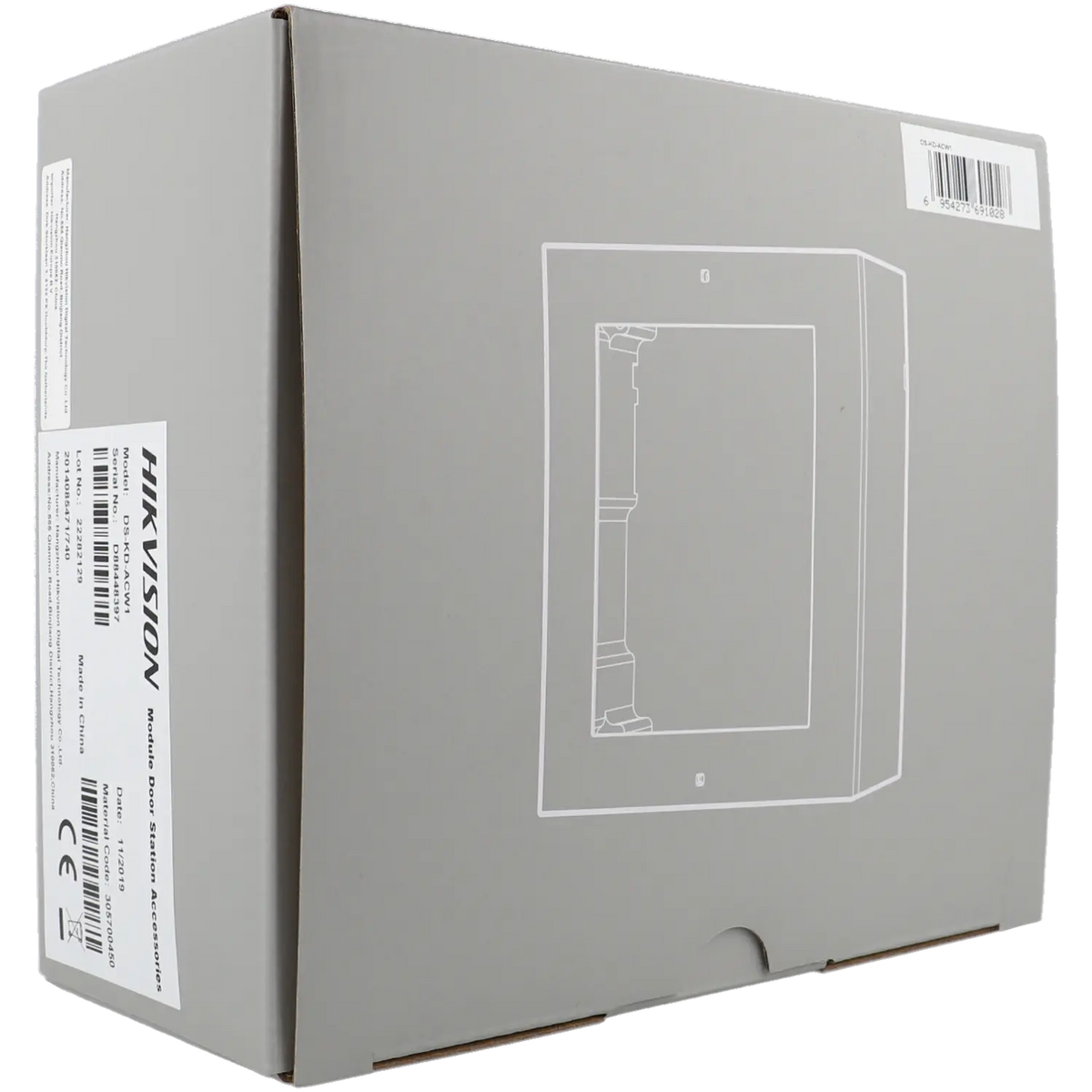 FENIVA | Hikvision - Supporto a sporgere - Materiale: Alluminio, Serie: PVPH, Installazione: A sporgere