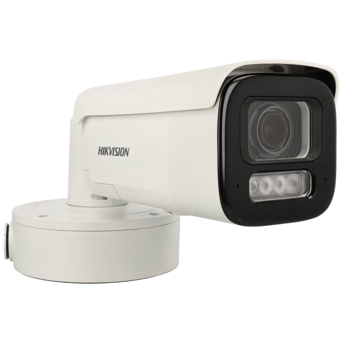 FENIVA | Hikvision - Telecamera bullet IP da 8 Mpx con ottica varifocale motorizzata (zoom) - Illuminazione minima: 0.001Lux, Colore: Bianco
