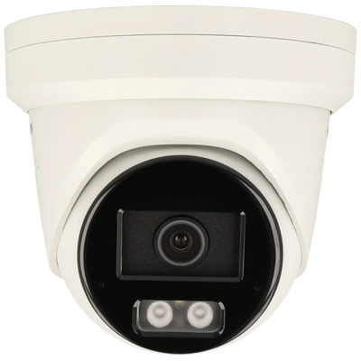 FENIVA | Hikvision - Telecamera minidome IP da 8 Mpx con ottica fissa - Angolo di visione: 108.8°, Materiale: Metallo