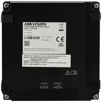 FENIVA | Hikvision - Postazione esterna modulare per videocitofono IP con lettore di schede e impronte
