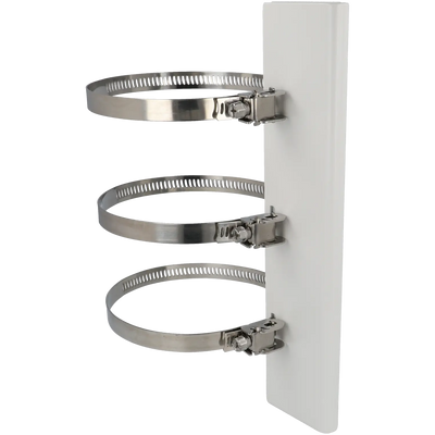 FENIVA | Hikvision - Supporto per palo/lampione - Materiale: Lega di alluminio, Uso: Interno/esterno, Installazione: Palo/lampione