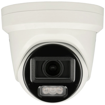 FENIVA | Hikvision - Telecamera minidome IP da 8 Mpx con ottica varifocale motorizzata (zoom) - Angolo di visione: 106.5° ~ 30.2°, Serie: Acusense