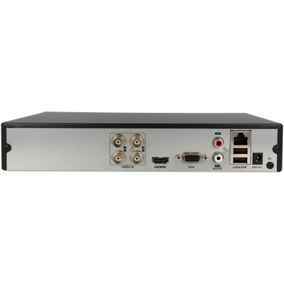FENIVA | Hikvision - Videoregistratore 5 in 1 (HD-CVI/HD-TVI/AHD/analogico/IP) a 4 canali, risoluzione massima 8 Mpx - Serie: HiWatch