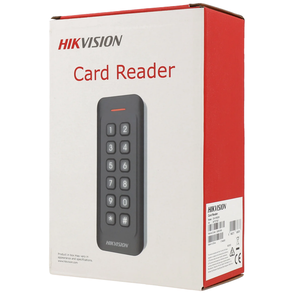 FENIVA | Hikvision - Lettore interno/esterno con tastiera/scheda RFID 125KHz