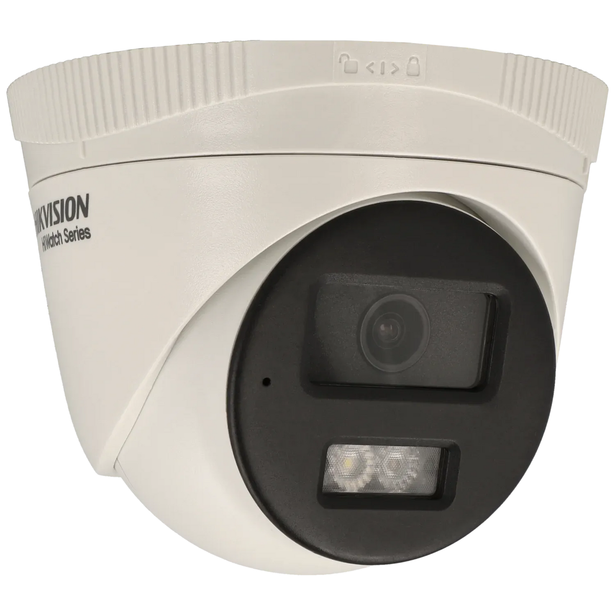 FENIVA | Hikvision - Telecamera minidome IP da 4 Mpx con ottica fissa - Angolo di visione: 101.5°, Materiale: Metallo e plastica, Colore: Bianco