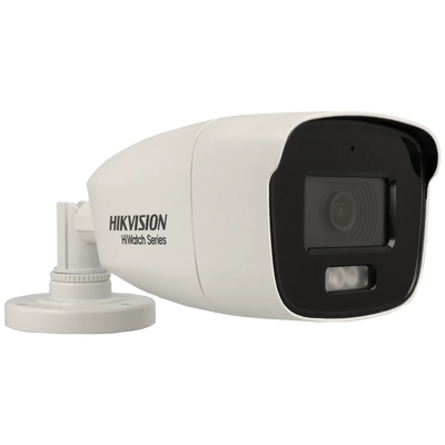 FENIVA | Hikvision - Telecamera bullet 4 in 1 (CVI/TVI/AHD/analogico) da 5 Mpx con ottica fissa - Angolo di visione: 104.9°, Materiale: Metallo