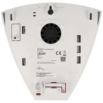 FENIVA | Hikvision - Sirena da esterno cablata - Colore: Rosso