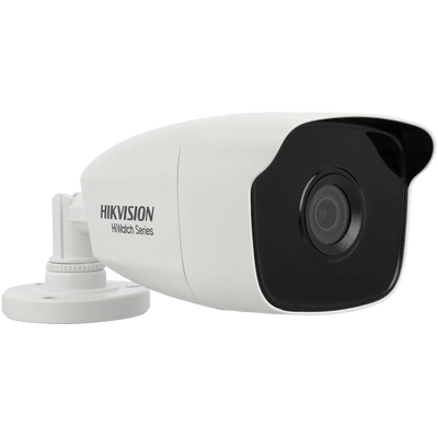FENIVA | Hikvision - Telecamera bullet 4 in 1 (CVI/TVI/AHD/analogico) da 2 Mpx con ottica fissa - Serie: HiWatch, Materiale: Metallo