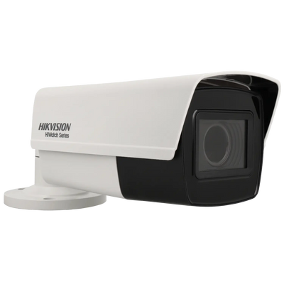 FENIVA | Hikvision - Telecamera bullet 4 in 1 (CVI/TVI/AHD/analogico) da 5 Mpx con ottica varifocale motorizzata (zoom) - Serie: HiWatch