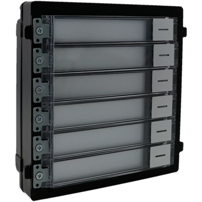 FENIVA | Hikvision - Postazione esterna modulare per videocitofono IP con 6 pulsanti