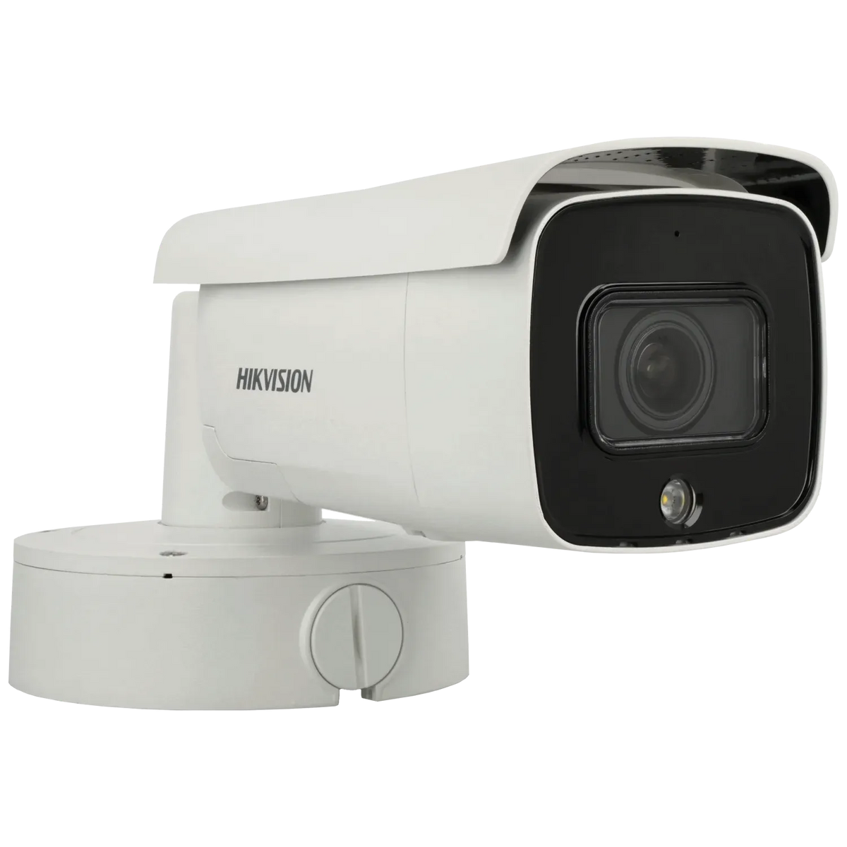 FENIVA | Hikvision - Telecamera bullet IP da 8 Mpx con ottica varifocale motorizzata (zoom) - Illuminazione minima: 0.003Lux, Colore: Bianco