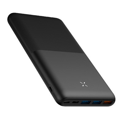 VEGER - Power bank con indicatore di ricarica a LED - Capacità 20000mAh  - Ricarica veloce PD20W - Ingressi Micro USB,Lightning,USB-C| Salida4USB-C - Ricarica di 4 dispositivi contemporaneamente