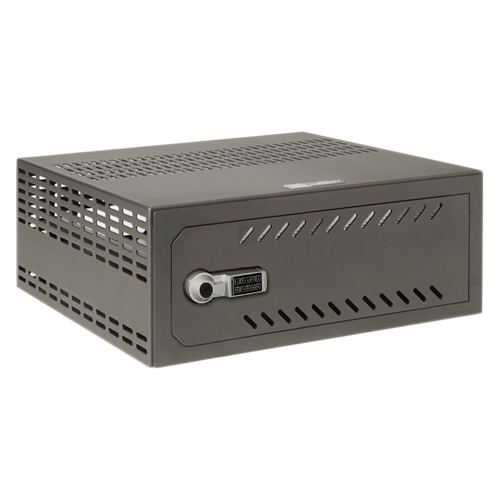 Cassaforte per DVR - Specifica per TVCC - Per DVR da 1,5/2U rack - Chiusura elettronica - Con ventole e passacavi - Qualità e resistenza