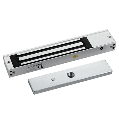 Ventosa elettromagnetica - Per porta semplice - Modo apertura Fail Safe - Forza di ritenzione 180 Kg - Alimentazione DC 12 V - Profili diversi compatibili