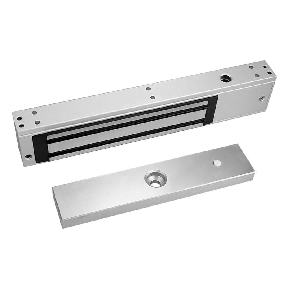 Ventosa elettromagnetica - Per porta semplice - Modo apertura Fail Safe - Forza di tenuta 500 kg - Area di conservazione 38 x 180 mm - Montaggio per esterni IP67