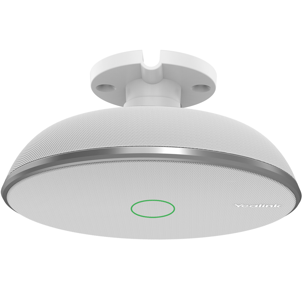 Array di 8 microfoni - Portata 6m e 360º - Intervallo di frequenza 100Hz -16 KHz - Power over Ethernet (PoE) - Indicatore LED